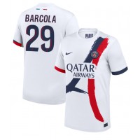 Paris Saint-Germain Bradley Barcola #29 Vonkajší futbalový dres 2024-25 Krátky Rukáv